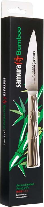 Produktbild Samura BAMBOO universal kitchen knife 3.2 "/ 80mm from AUS 8 Japanese steel 59 HRC (8.50 cm)