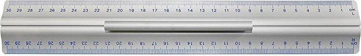 Produktbild Wedo Aluminium Lineal mit Griff (30 cm, Aluminium)