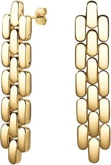 Produktbild Rosefield - Trendy Gold Plated Legacy Drop Earrings JELLG-J891