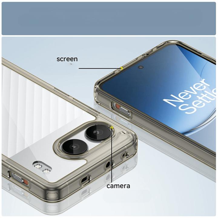Produktbild Cover-Discount OnePlus Nord 4 - Schützende Acryl-Handyhülle mit erhöhtem Rand (OnePlus Nord 4)