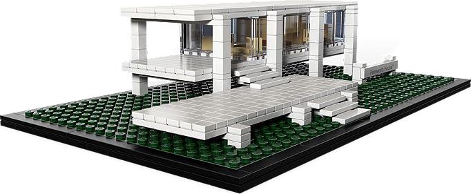 Actual product image LEGO Farnsworth House (21009, LEGO Architecture)