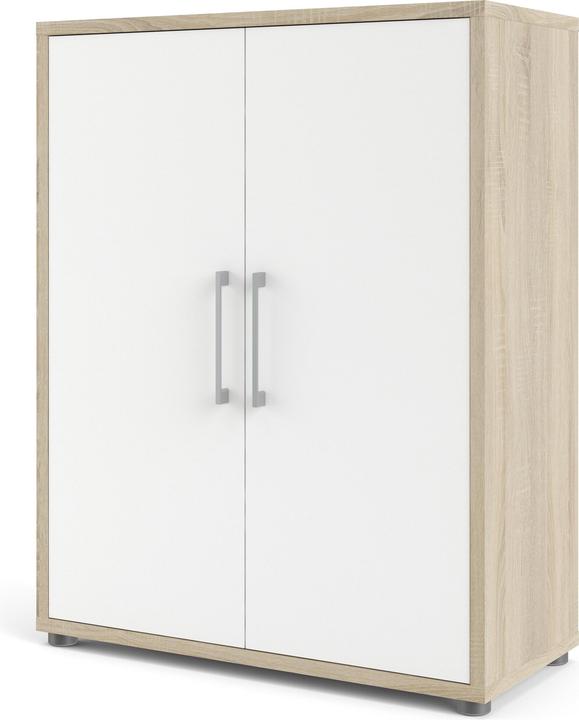 Eiche Dekor, Oak structure, White