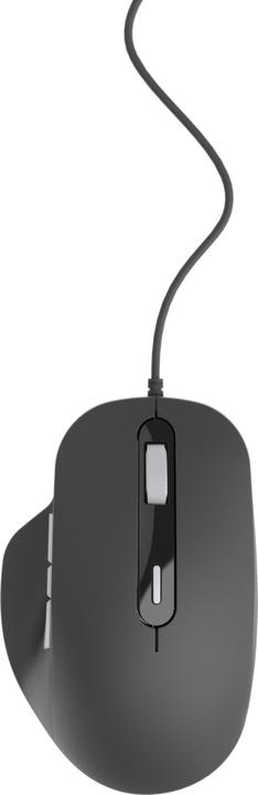 Actual product image Gembird MUS-6B-02 Optical LED mouse USB black (Cable)