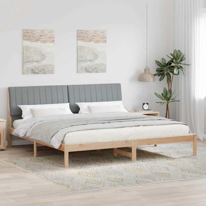 Produktbild vidaXL Modernes Bett (200 x 200 cm)