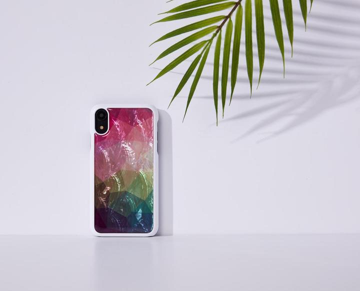 Image du produit Ikins SmartPhone case iPhone XR water flower white (Apple iPhone XR)