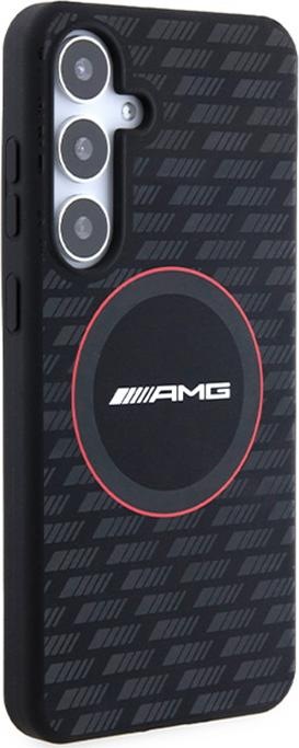 Produktbild Mercedes AMG AMHMS23SMRK S921 czarny/black hardcase Silicone Carbon Pattern MagSafe (Samsung Galaxy S24)