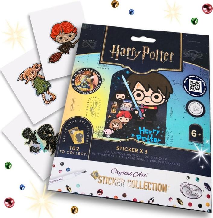 Immagine prodotto Craft Buddy Harry Potter Crystal Art Sticker Pack