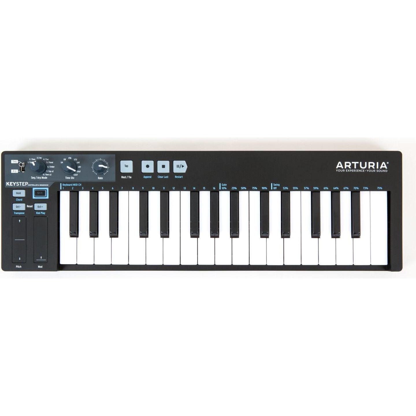 Arturia KeyStep (Keyboard), MIDI Controller, Schwarz