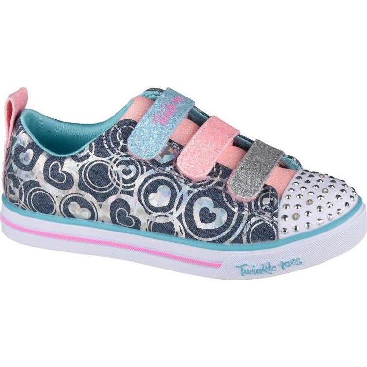 Skechers, Bambine, Sneaker, Sparkle Lite Heartsland 314753L-DMLT granatowe 35, Multicolore