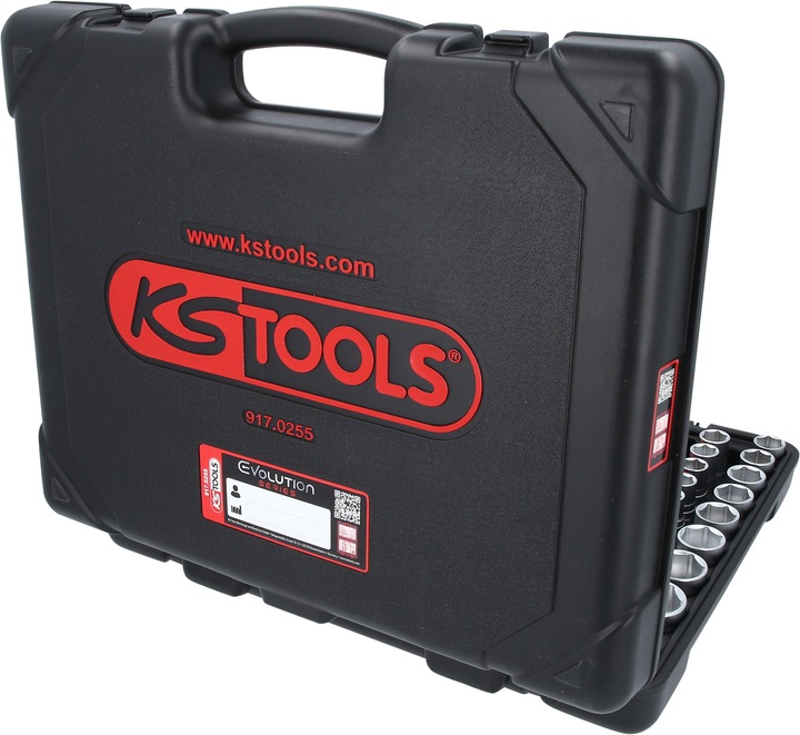 Actual product image KS Tools Socket spanner set (3/8", 1/4", 1/2")