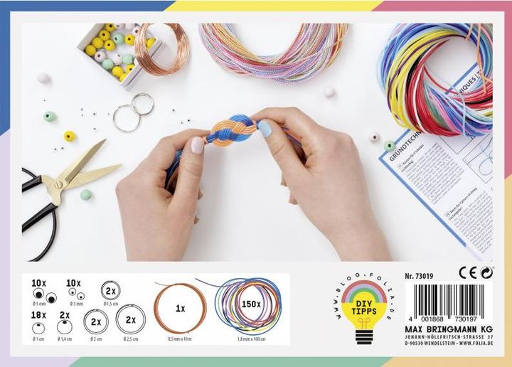Actual product image Folia braided cords