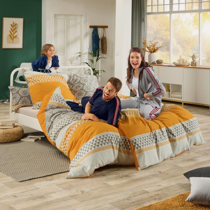 Image du produit Erwin Müller Wendebettwäsche (Set de linge de lit, 135 x 220 cm, 40 x 80 cm)