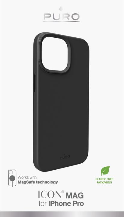 Immagine prodotto Puro ICON MAG iPhone 14 Pro 6.1" MagSafe nero IPC14P61ICONMAGBLK (Apple iPhone 14 Pro)