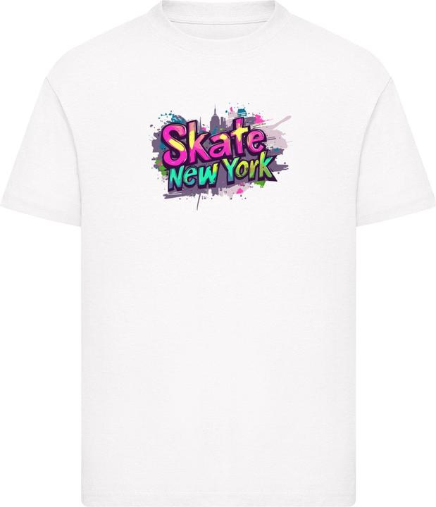 Produktbild Merchcode Kids Skate New York - Basic T-Shirt - 184875 (146, 152)