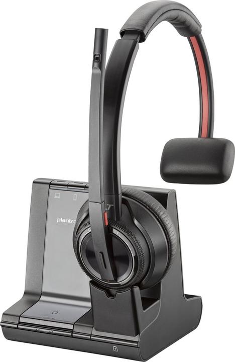 Productafbeelding Poly Savi 8210 UC Headset Draadloze Handheld Office/Callcenter Bluetooth Zwart (Draadloze, USB-A)