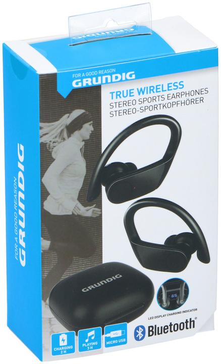 Actual product image Grundig Earbuds Sport TWS 300mAh BT (No noise cancellation, 2 h, Wireless)