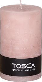 Actual product image Bludeko Kerze rustic altrosa - 4er-Set (4 pcs.)