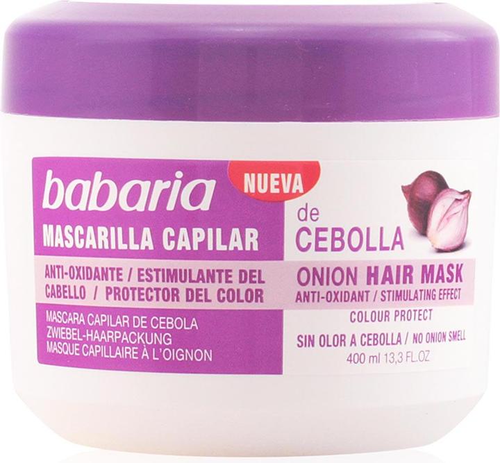 Babaria Mascarilla Capilar De Cebolla Sin Olor 400ml (400 ml)
