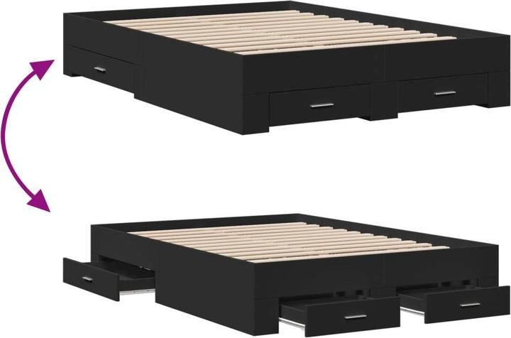 Image du produit vidaXL Bettgestell (140 x 190 cm)
