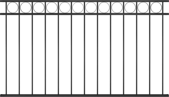 Produktbild vidaXL Moderner Zaun