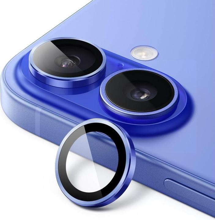 Pellicola Protezione Fotocamera IPhone 16/16 Plus - Vetro Temperato 9H 2 Pezzi