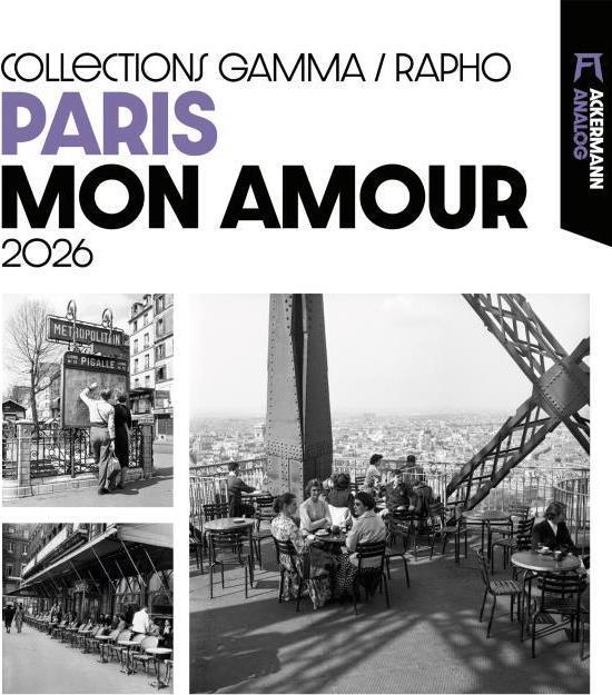 Immagine prodotto Paris, mon amour Kalender 2026 (48 x 54 cm, Copertina rigida, Tedesco)