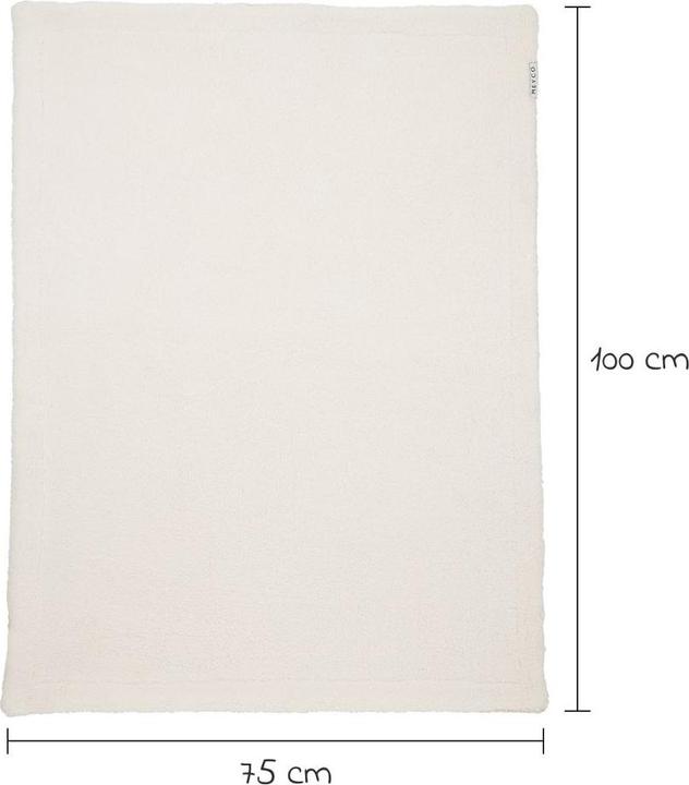 Actual product image Meyco Waffle teddy baby blanket