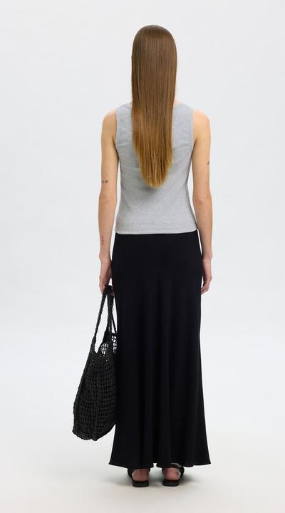 Actual product image Selected Femme Rippmuster Baumwoll Tanktop (L)