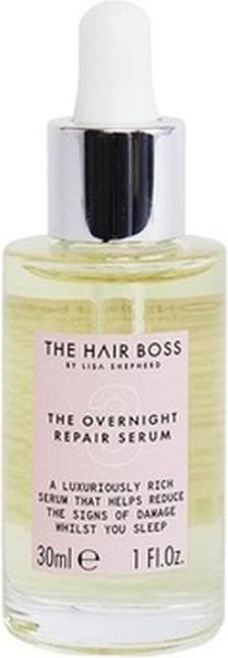 The Hair Boss THE HAIR BOSS By Lisa Shepherd The Overnight Repair Serum odbudowująco-wzmacniające serum do włosów (30 ml)