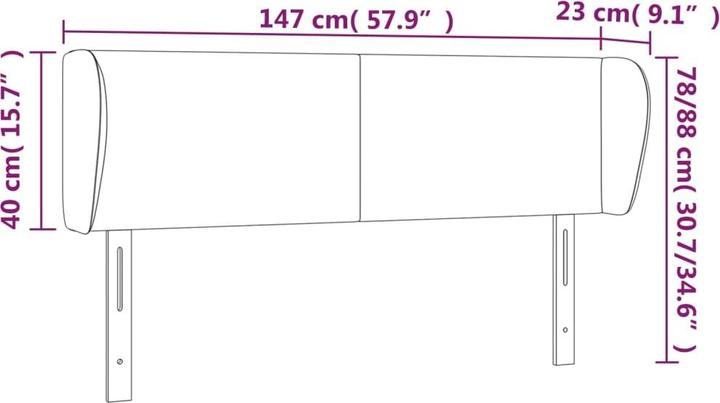 Produktbild VidaXL Chandler (163 x 23 x 88 cm)