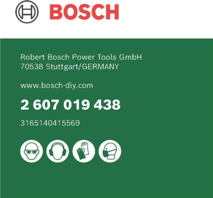 Produktbild Bosch Zubehör Steinbohrer-Set, 5-teilig, Durchmesser: 4 - 10 mm, HM-Steinbohrer (4 - 10 mm)