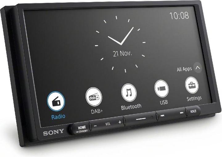 Actual product image Sony XAV-AX4050 (Android car, Apple Carplay)