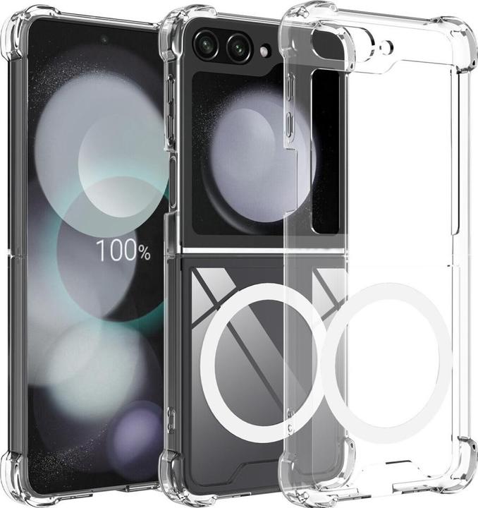 Image du produit Screenguard Étui magnétique Samsung Galaxy Z Flip5 Clear Case MagSafe Cover (Samsung Galaxy Z Flip5)