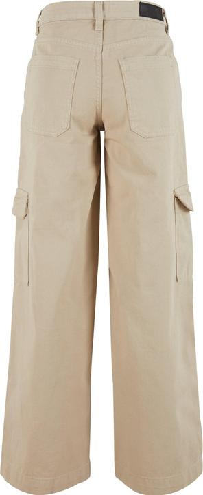 Actual product image Urban Classics Ladies Low Waist Cargo Denim (27)