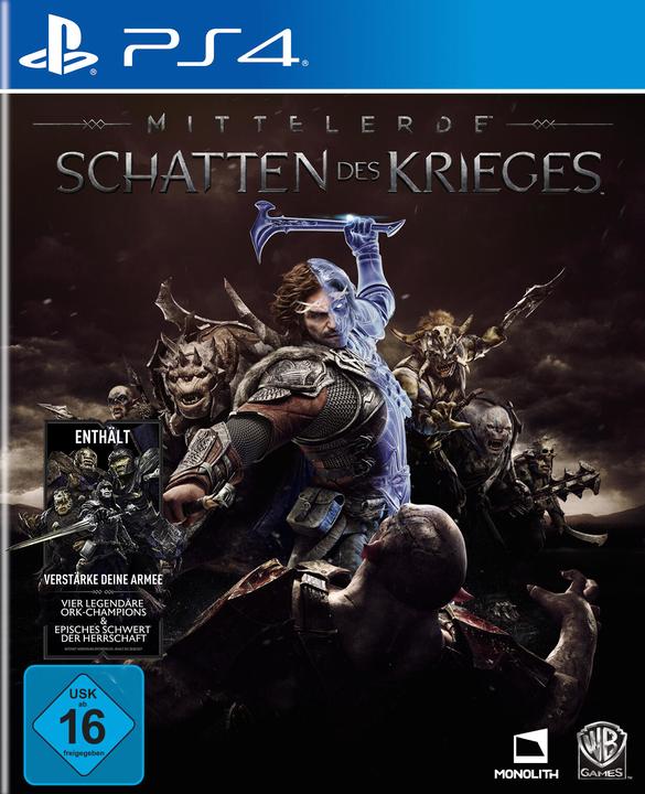 Produktbild WB Middle-Earth: Shadow of War (PS4, Multilingual)