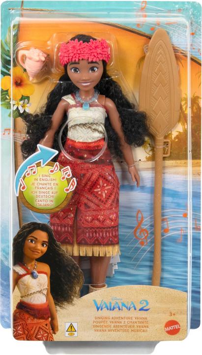 Produktbild Disney Princess Disney Vaiana 2 Singende Abenteuer Vaiana Puppe (D, E, I, F)