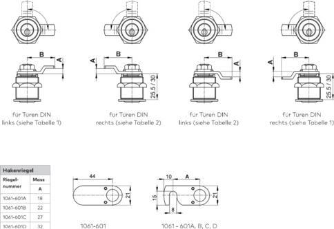 Productafbeelding Kaba Sluitcilinder 20/ster type M1061 (Sluitcilinder)