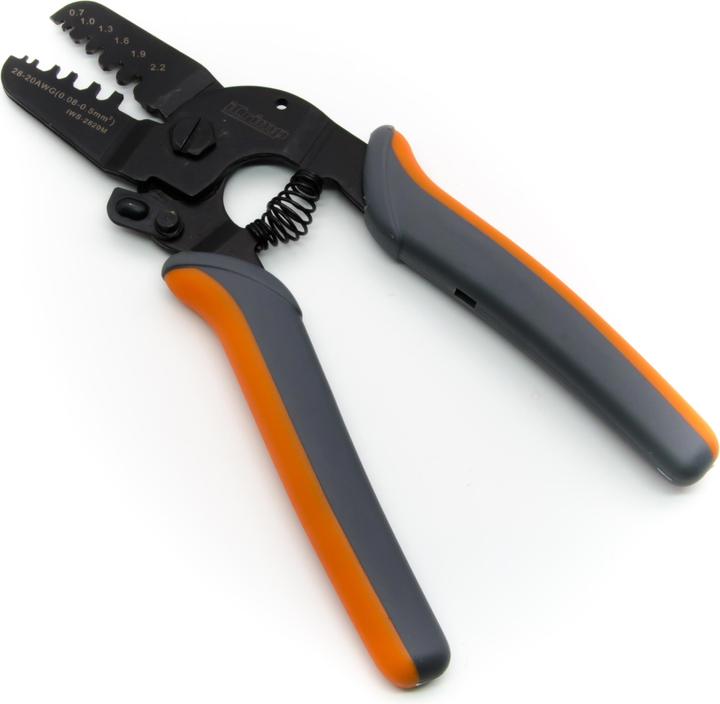 Actual product image Iwiss Crimping Pliers 2820M 0.08-0.5mm²