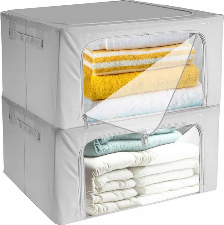 Produktbild Ruhhy Aufbewahrungsboxen für Textilien - 2er-Pack (20 l)