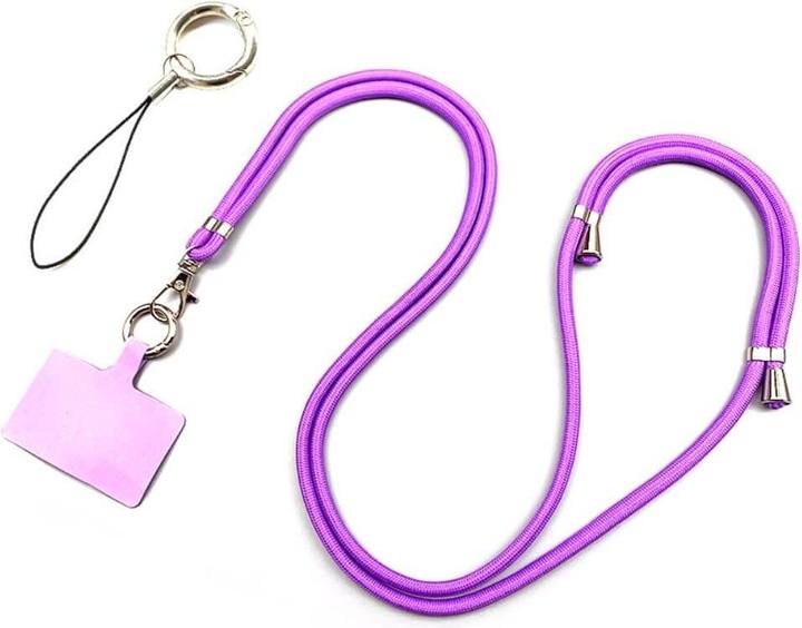 Cover-Discount Catena portacellulare universale con cinturino viola