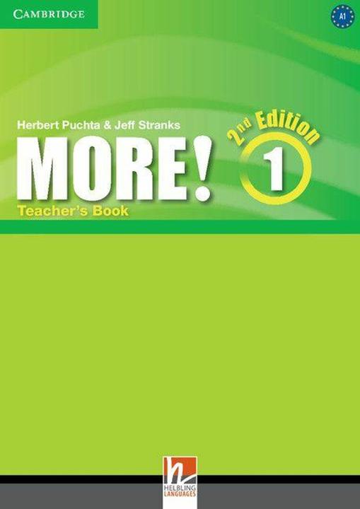 Produktbild More! Level 1. Teacher's Book (Englisch, Cheryl Pelteret, Herbert Puchta, Jeff Stranks, 2014)