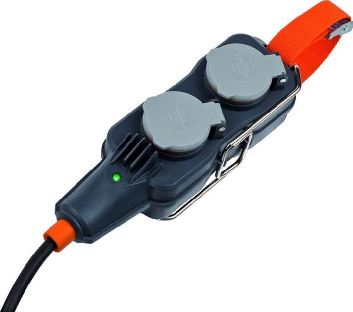 Produktbild Brennenstuhl Verlängerungskabel 16 A Schwarz, Orange 25 m (25 m, CEE 7/3)