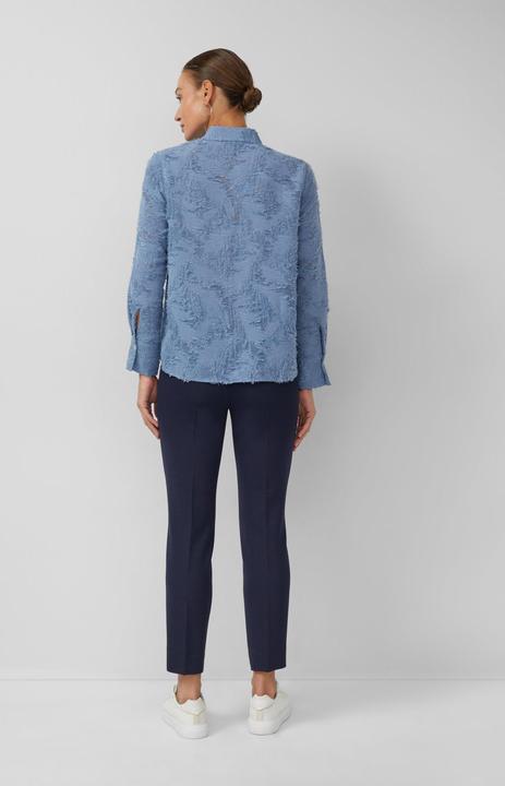 Immagine prodotto s.Oliver Bluse Hemdbluse mit Ausbrennermuster (44)