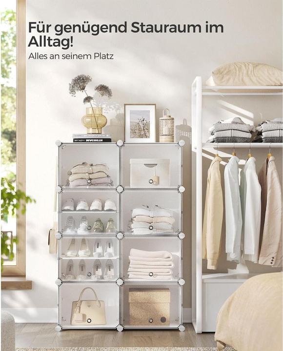 Actual product image Songmics Shoe rack (82 x 32 x 122 cm)