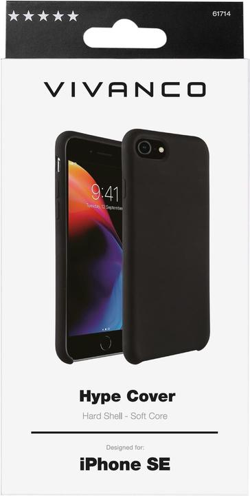 Produktbild Vivanco Hype Cover, Schutzhülle für iPhone SE (2. Gen) 8/7/6s (Apple iPhone SE (2nd Gen), Apple iPhone SE (3rd Gen))