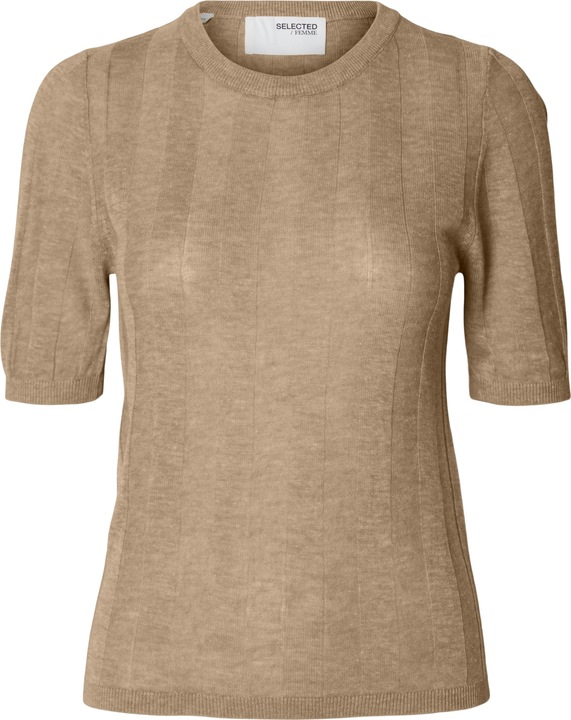 Produktbild Selected Femme Strick Oberteil mit kurzen Ärmeln (L)
