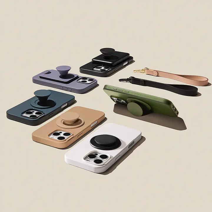 Produktbild PopSockets MagSafe Wallet +, 3 Karten Black