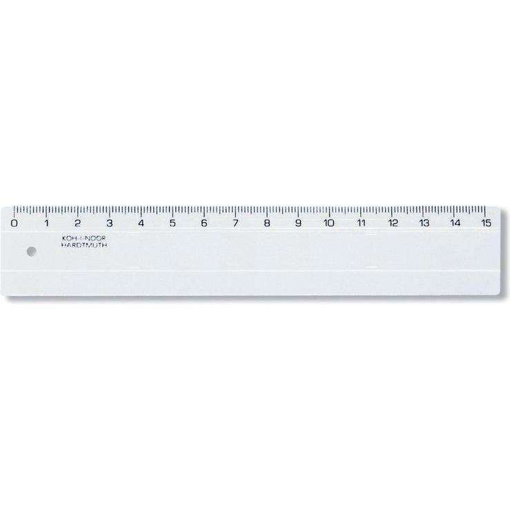 Koh-i-Noor, Righello, Lineal 15 cm klar (15 cm)