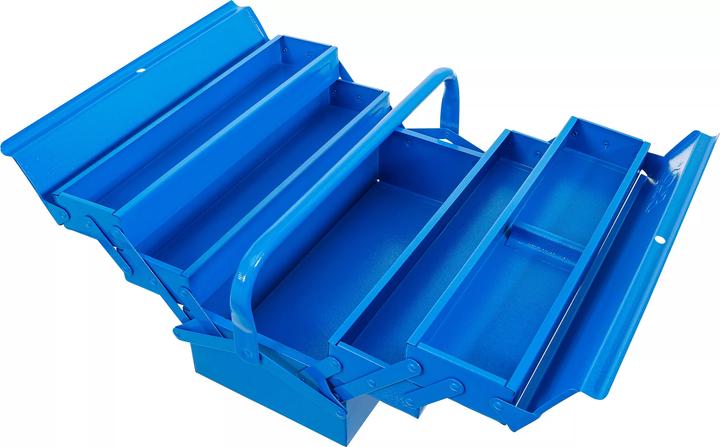 Produktbild BGS Metall-Werkzeugkasten | leer | 420 x 200 x 200 mm | 5 Fächer