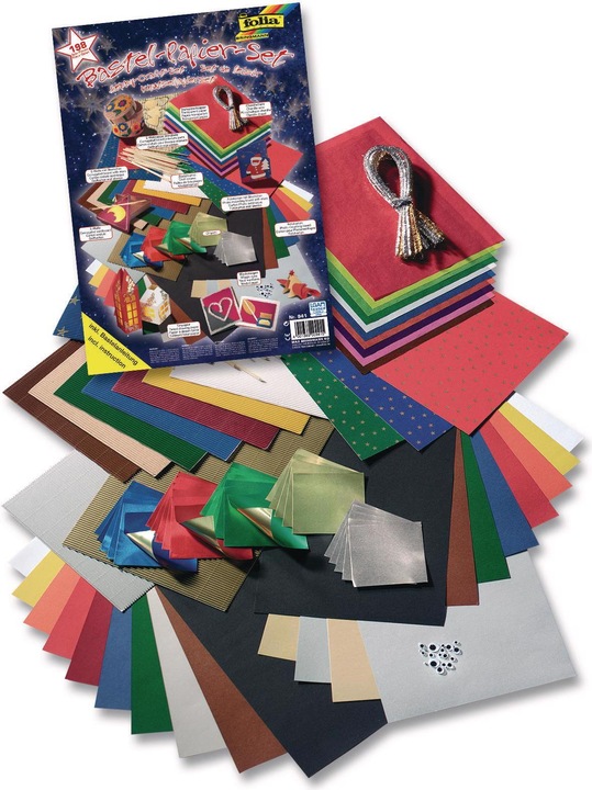 Actual product image Folia Creative set Christmas